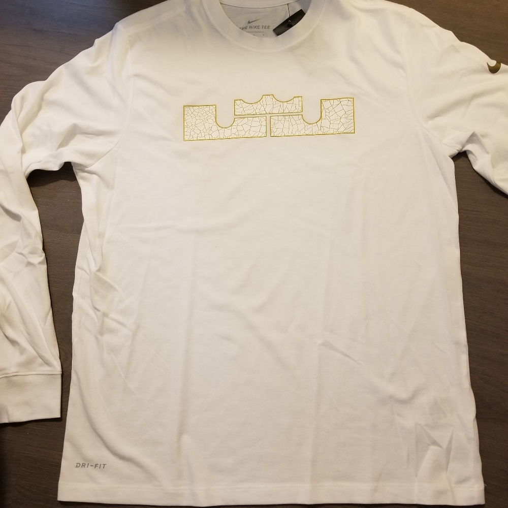 Nike lebron james drifit "strongest" longsleeve te